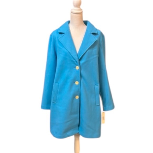 NWT Kenneth Cole Pea Coat in Heritage Blue
Kenneth Cole NY button front XL - Picture 2 of 15